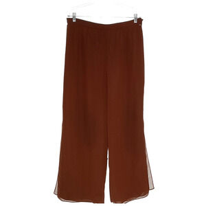 R&M Richards Brown Blouse - Size 18